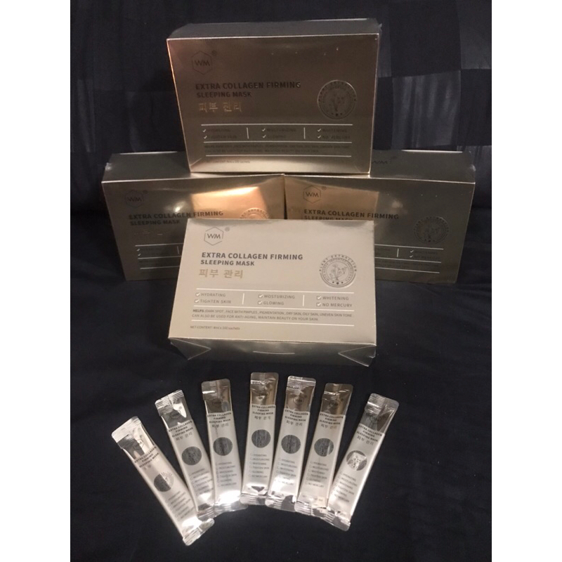 READY STOCK WM Sleeping Mask Ada KKM & ISO (Sample tester) Shopee