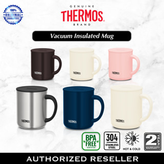 New THERMOS ThermoCafe Vacuum Insulated Travel Cup 200ml Coffee Cup Black  Red