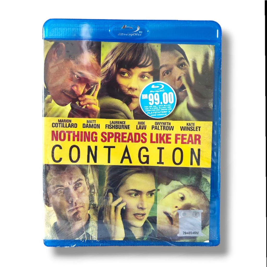 [Bluray] Contagion (+Special Features) Shopee Malaysia