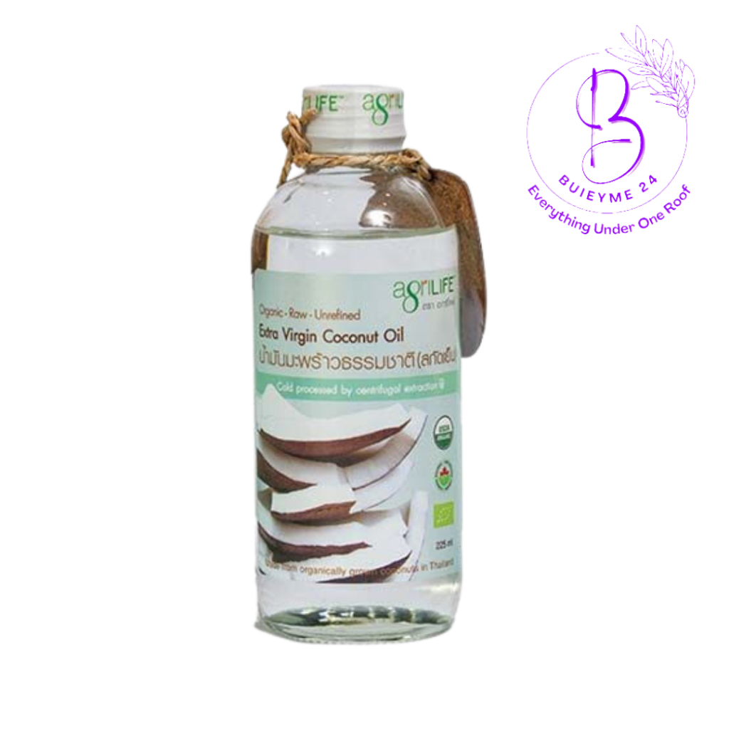 [Ready Stock] Agrilife Organic Extra Virgin Coconut Oil 225ml Shopee