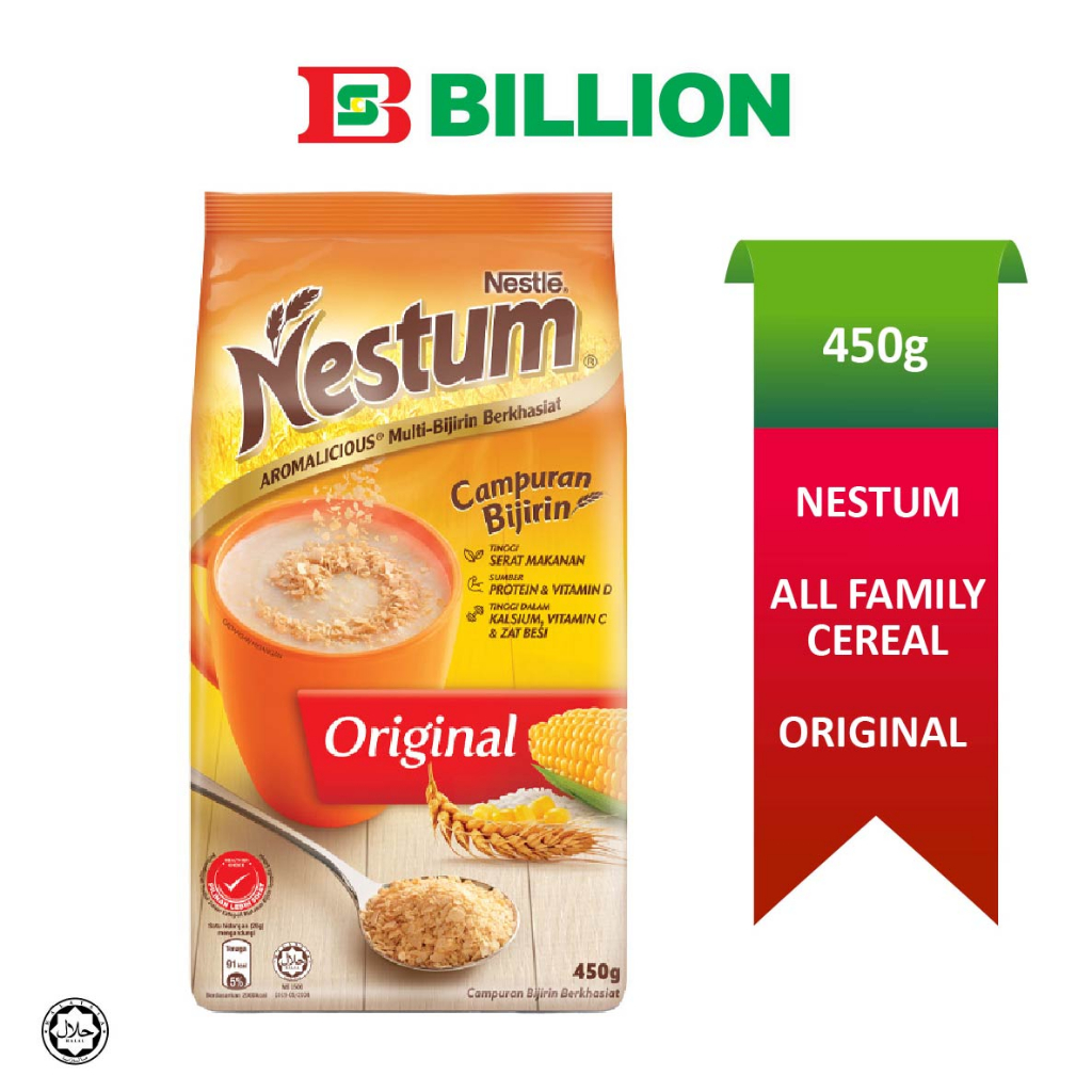 NESTUM All Family Cereal Original Soft Pack - 450g | Shopee Malaysia