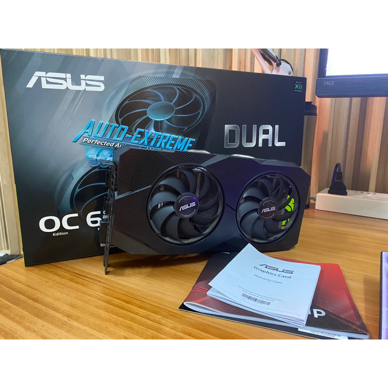 ASUS DUAL RTX 2060 6GB GDDR6 VRAM EVO OC Gaming Ray Tracing GPU