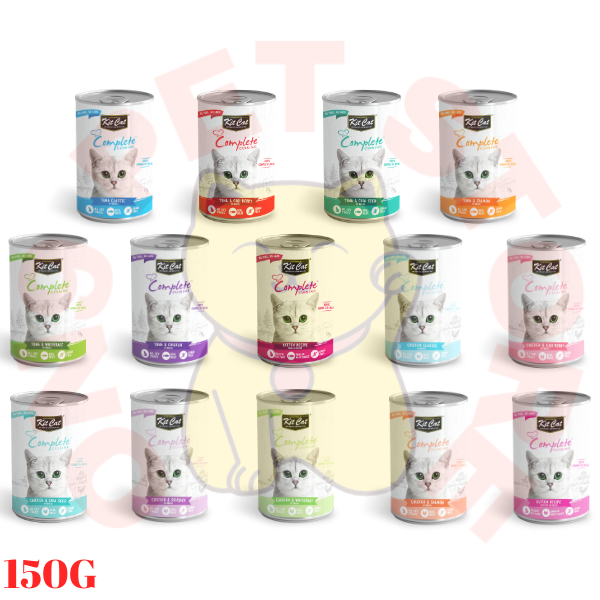 KIT CAT Complete Cuisine 150G Wet Cat Food/ Makanan Kucing Basah/ Pet ...