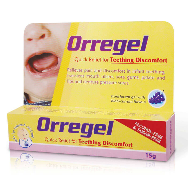 Oral Gel ORREGEL for Children Alcohol Free & Sugar Free (HFMD Ulcers