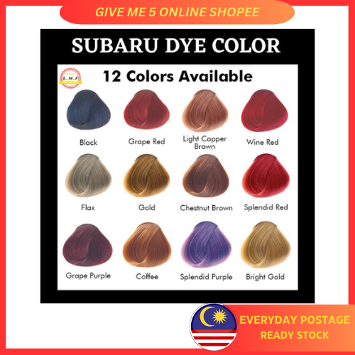 Subaru Hair Color /Hair Dye (30119YS) | Shopee Malaysia