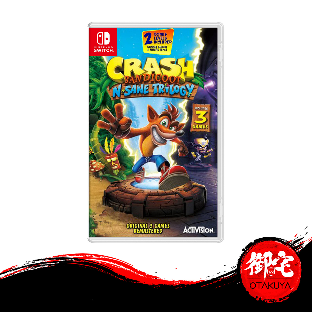 Crash bandicoot n sane on sale trilogy nintendo switch price