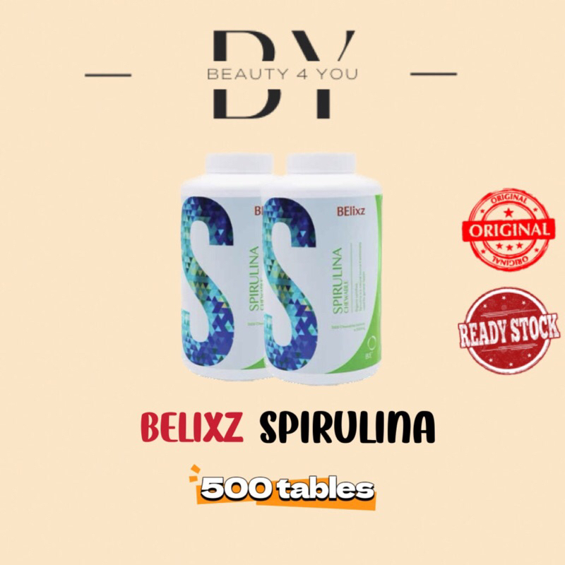 *FREE GIFT* BElixz Spirulina 3000T/500T(Expiry date 2026） Shopee Malaysia