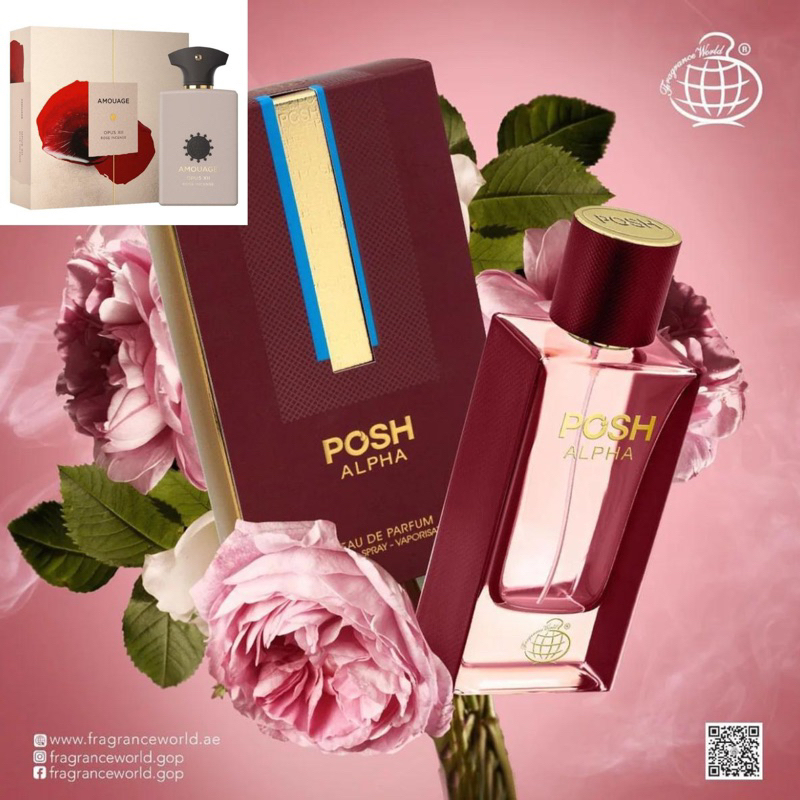 FW POSH ALPHA EDP ( Alternative to Amouge Rose Incense) | Shopee Malaysia