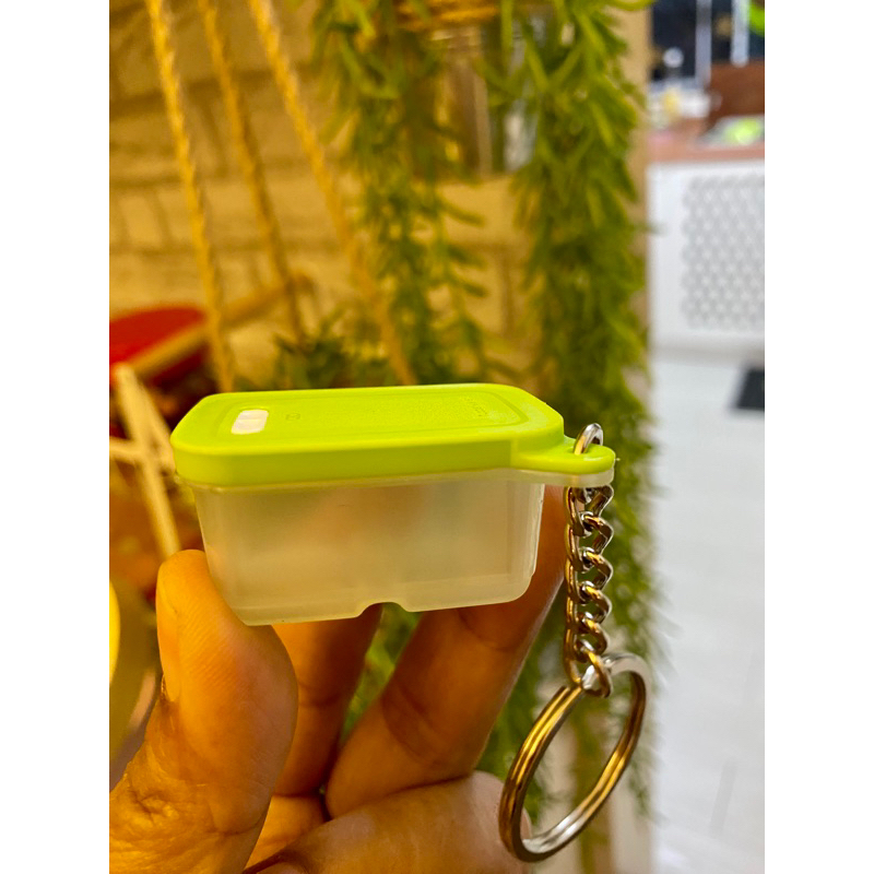 Tupperware Signature Line Onion Heart Freezer Mates Keychain - New With Tags