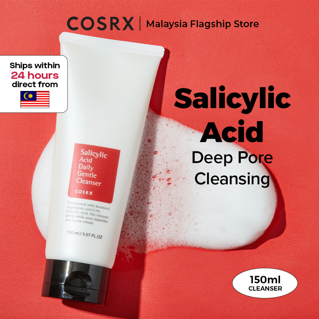 COSRX Salicylic Acid Daily Gentle Cleanser 150ml Shopee Malaysia