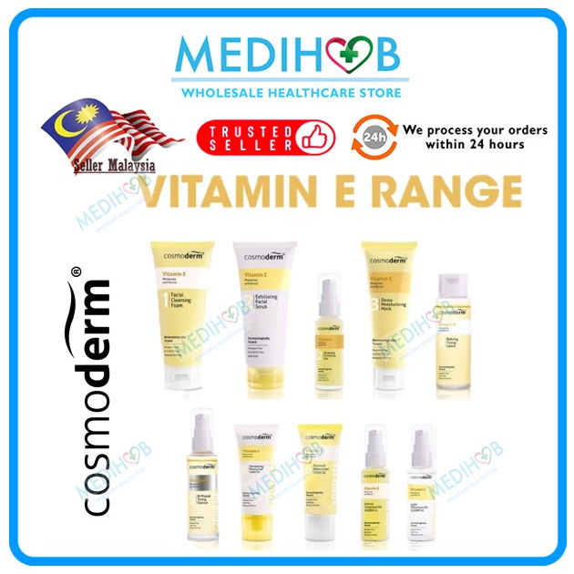 [READY STOCK] COSMODERM VITAMIN E SERIES (2026) | Shopee Malaysia
