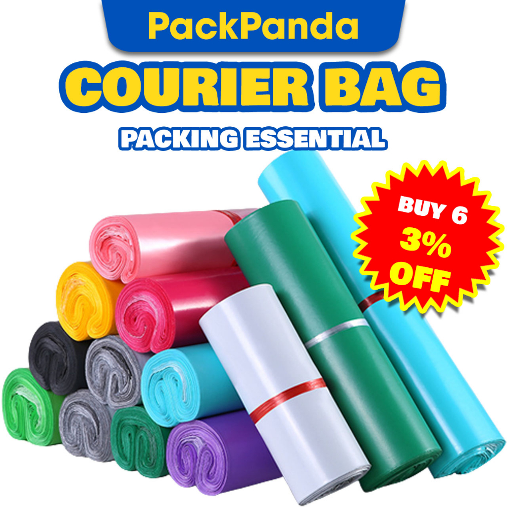 PackPanda Courier Bag Courier Plastic Bag Plastik Postage Flyer Flyers
