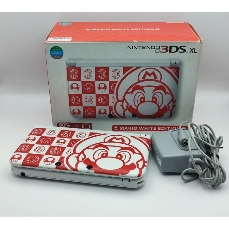 Nintendo 3ds Xl Mario White Edition 