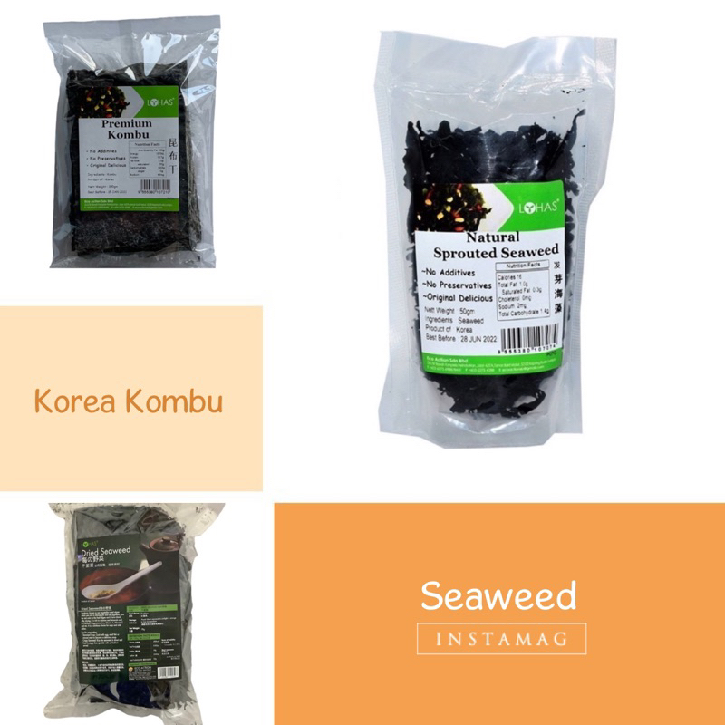 Vegetalia kombu seaweed 50g