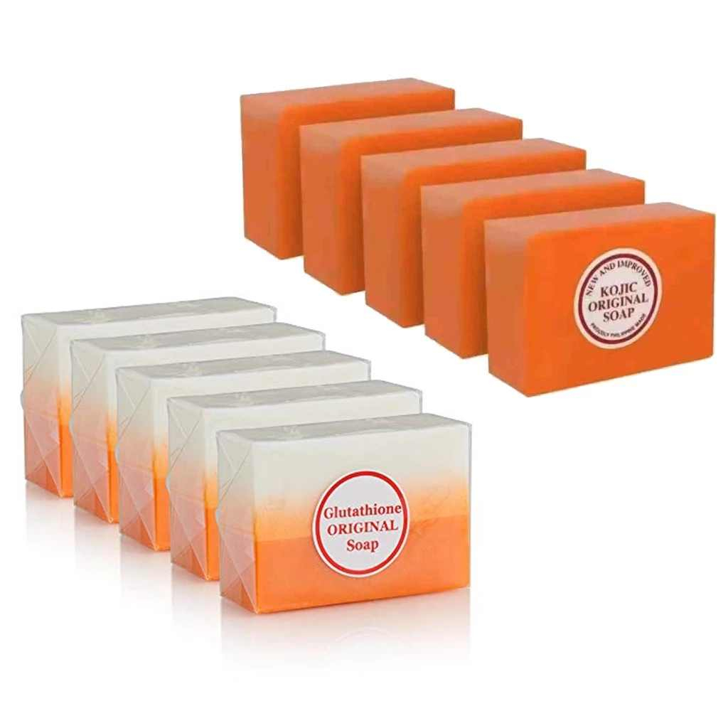 glutathione & kojic acid original soap Kojic Acid Soap For Hyperpigmentation Glutathione Collagen Vitamin C –  beautygirl-pk