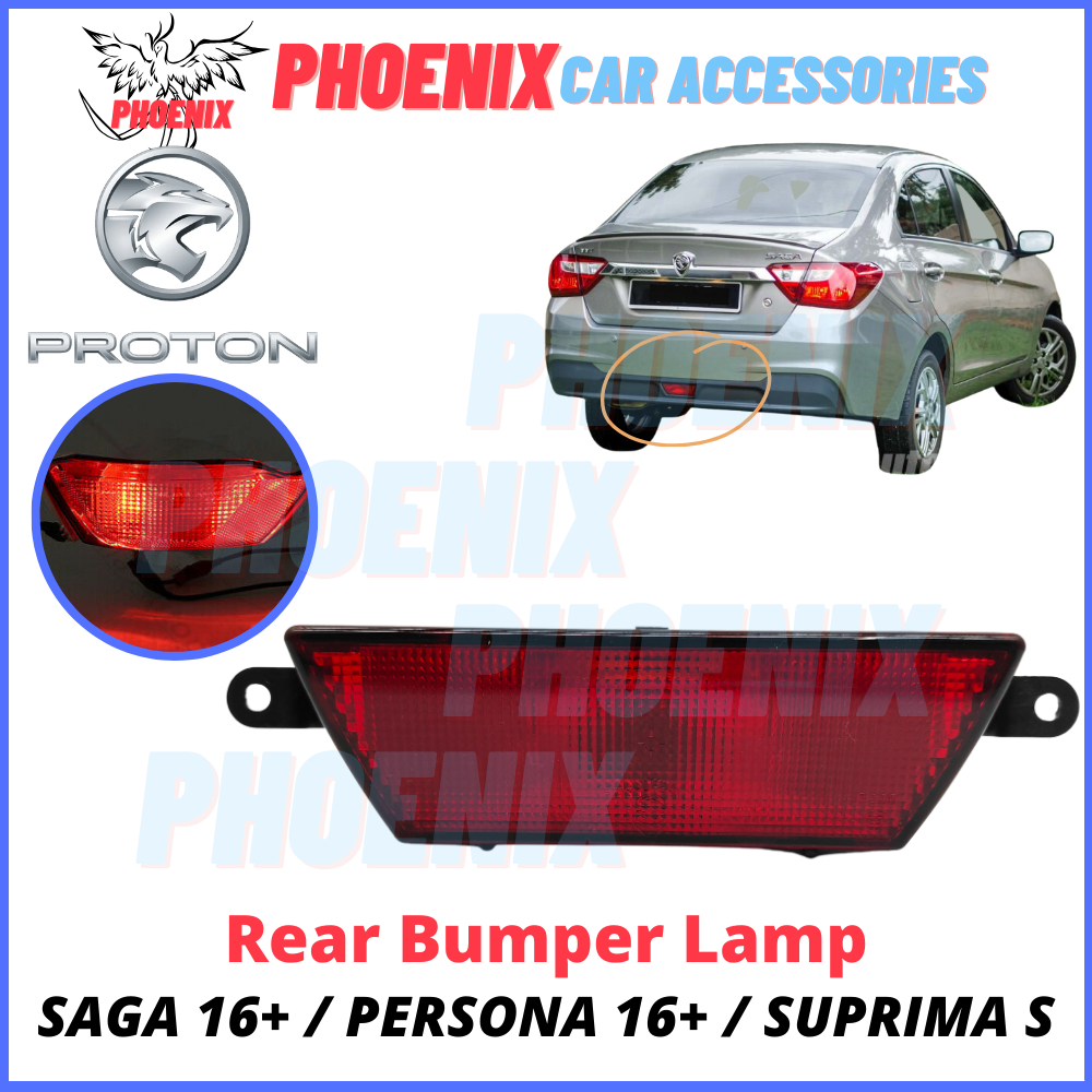 💎 ORIGINAL PROTON SAGA VVT / PERSONA VVT REAR Bumper Lamp Fog Light ...