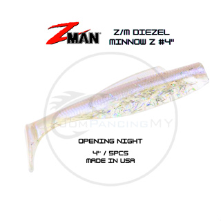 ZMAN Z MAN Diezel Minnow Z 4 Made in USA Soft Plastic Fishing