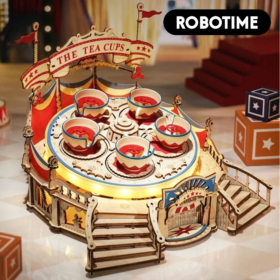 [Local Stock] Robotime-ROKR 3D Puzzle Toys Wooden Puzzle Adult Puzzle