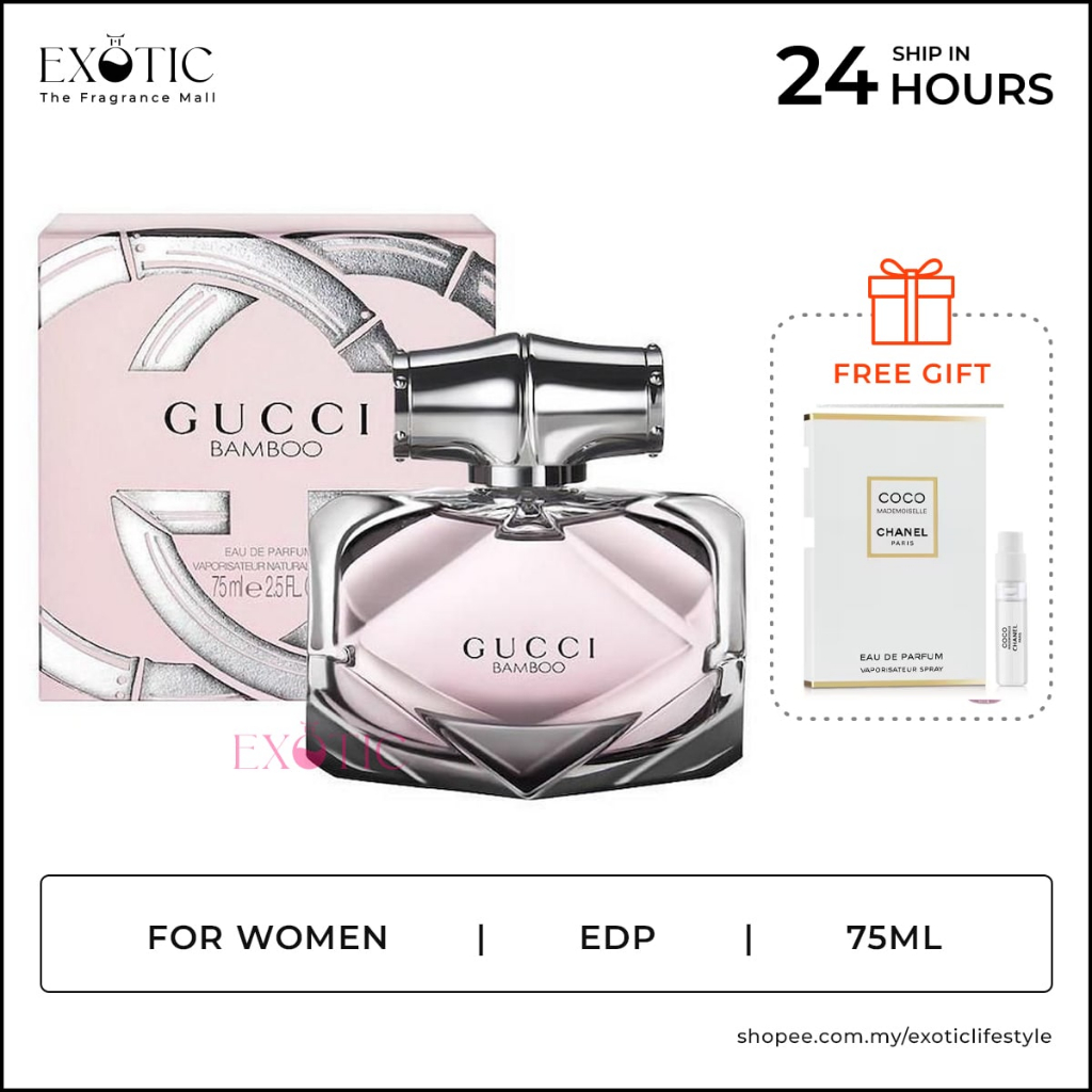 Gucci bamboo eau de toilette 75ml on sale