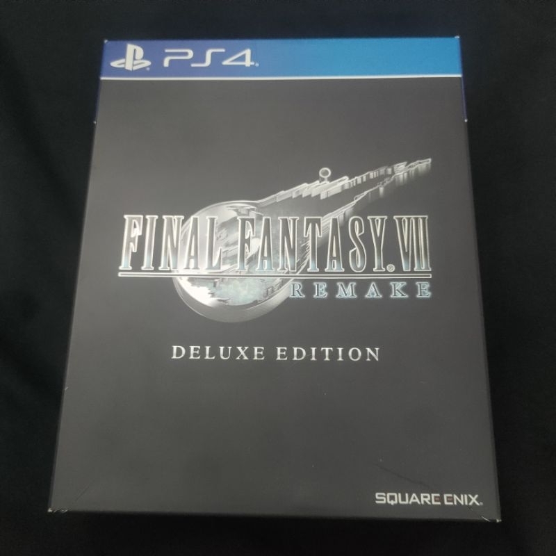 Playstation PS4 Final Fantasy VII Remake FF7 Deluxe Edition Used ...