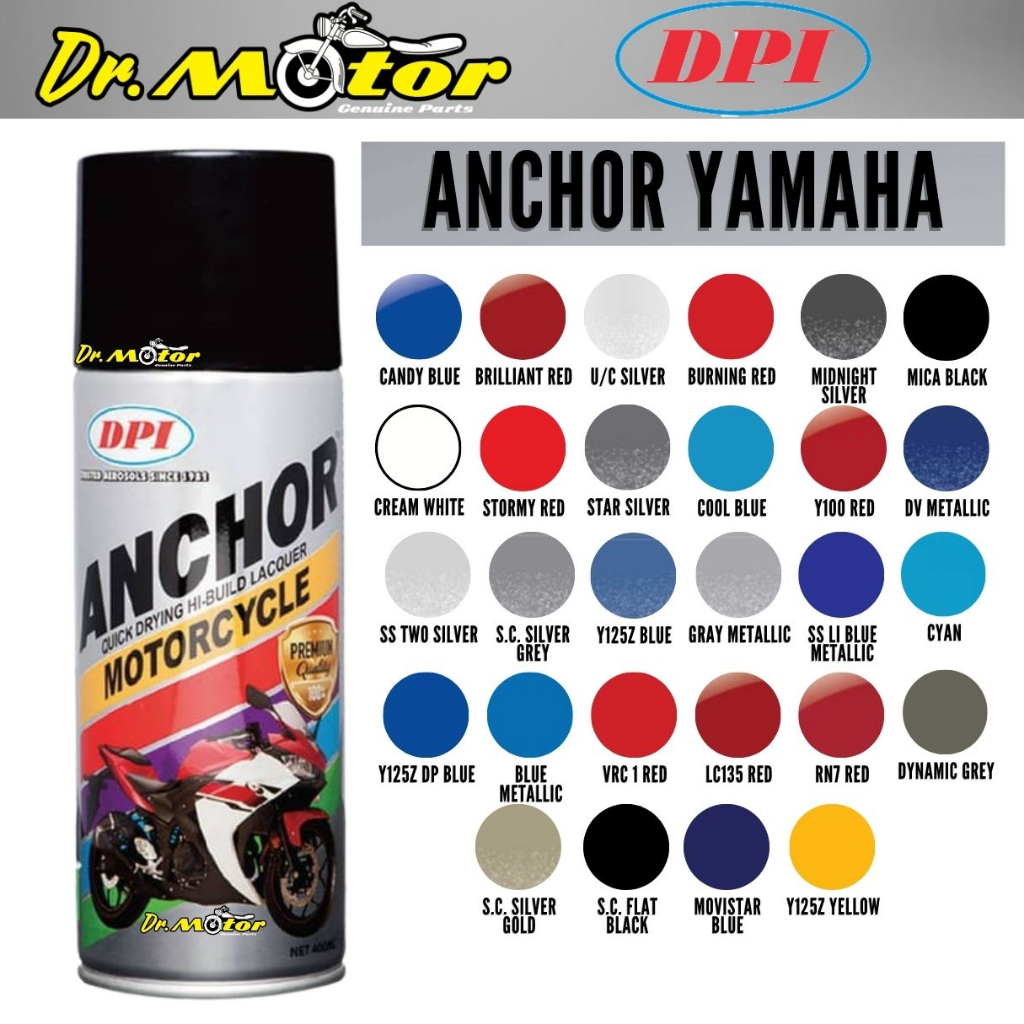 ANCHOR YAMAHA MOTORCYCLE Y137* Y138* Y140* Y141* Y143* Y145* Y146* Y148 ...