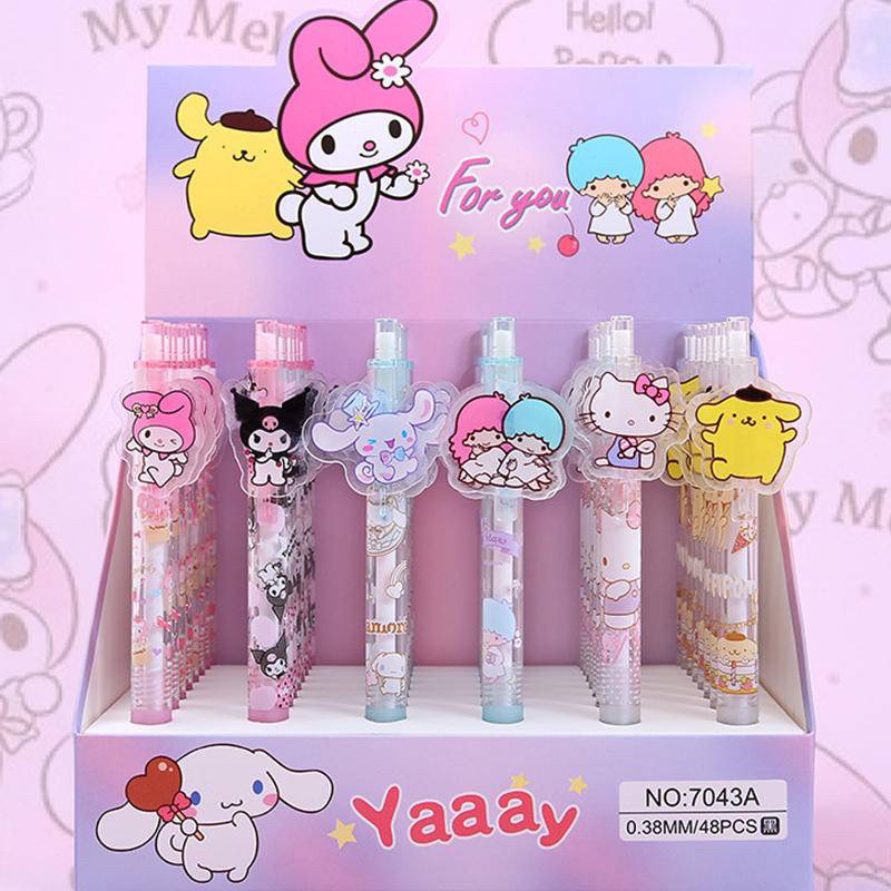 Animal Gel Pen Kawaii Stationery Black Ink Gel Pen School Supplies