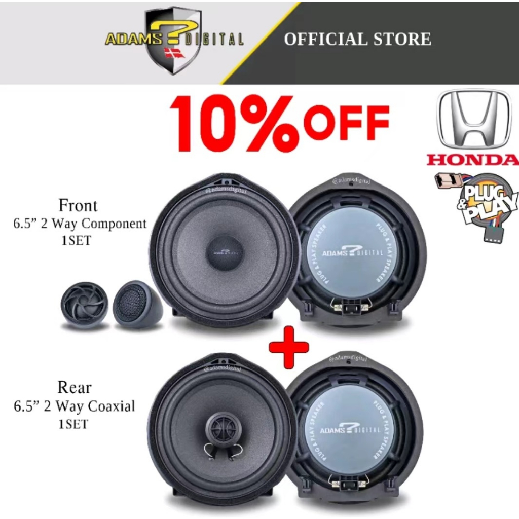 Adams Digital Honda Plug and Play 6.5