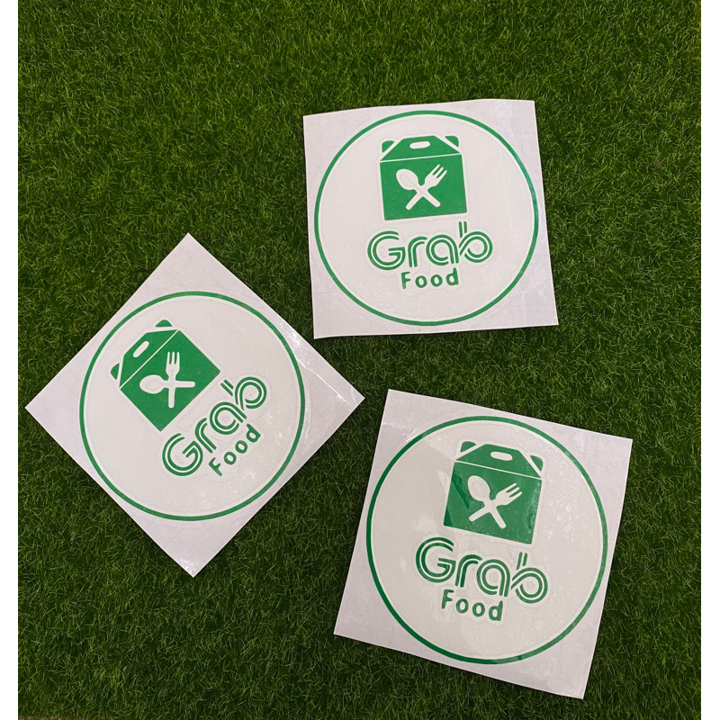 Grabfood sticker for motorcycle | Shopee Malaysia