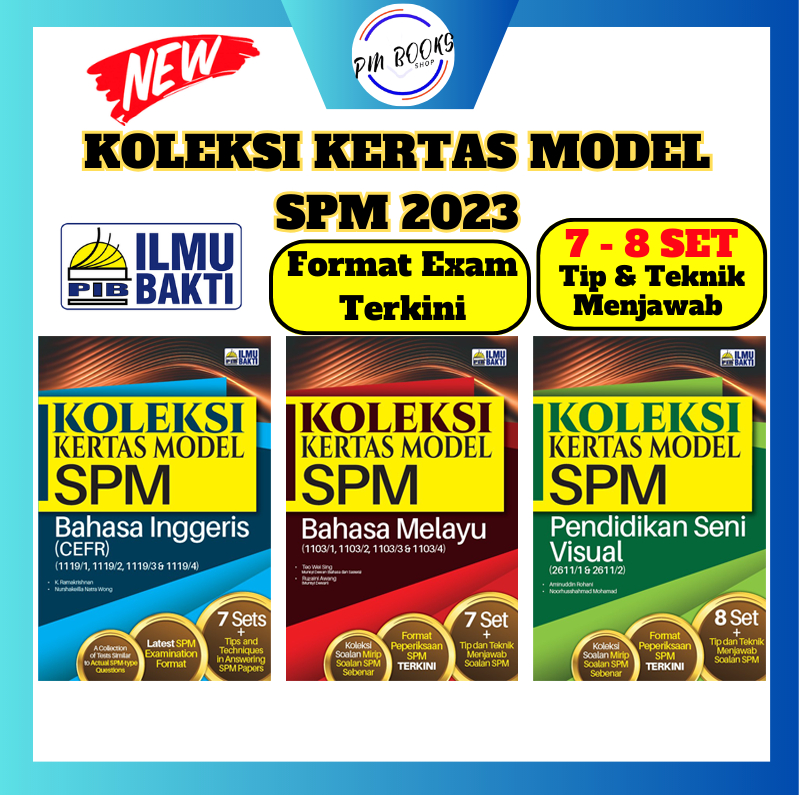 [pmb] Ilmu Bakti Koleksi Kertas Model Spm Edisi 2023 Buku Latihan Exam