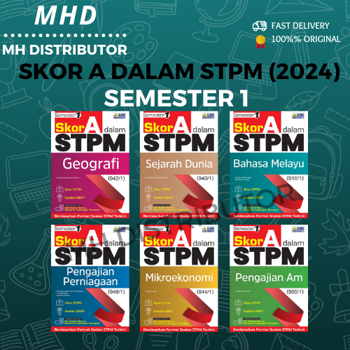 [mhd] Kertas Model Skor A Dalam Stpm Semester 1 2024 Shopee Malaysia