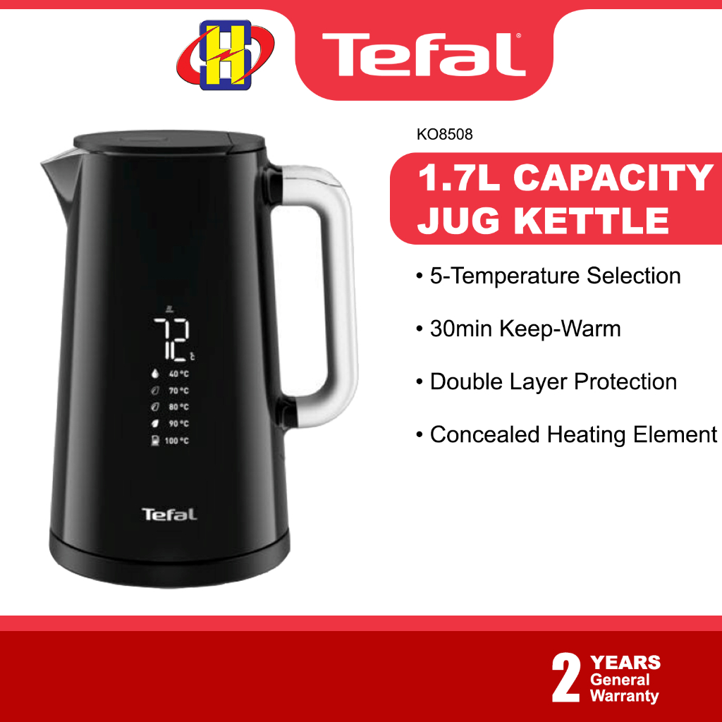 Tefal KO8508 Kettle Smart N Light 1.7L