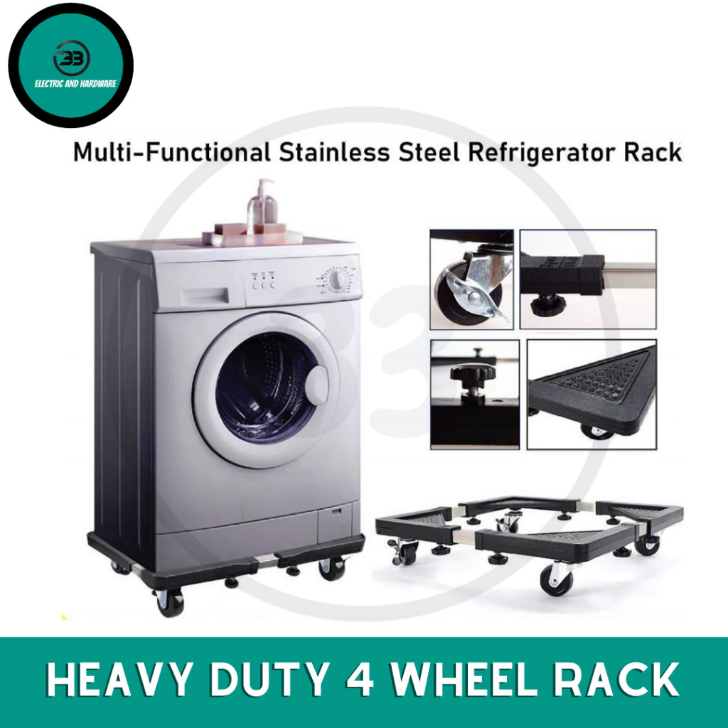 Washing Machine Stand Adjustable Wheel Base Fridge Stand Refrigerator ...