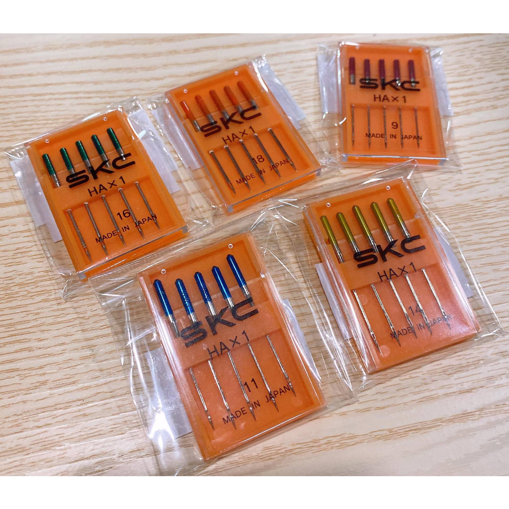 SKC Sewing Needle in various sizes for portable sewing machine Shopee