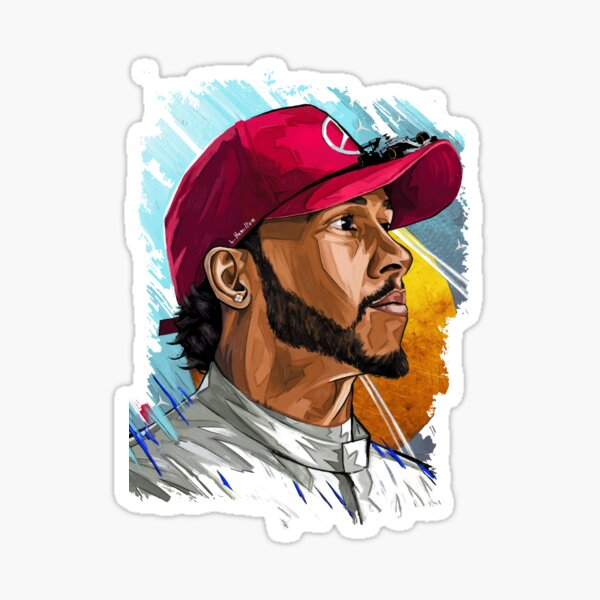 Lewis Hamilton Stickers v2 | Shopee Malaysia