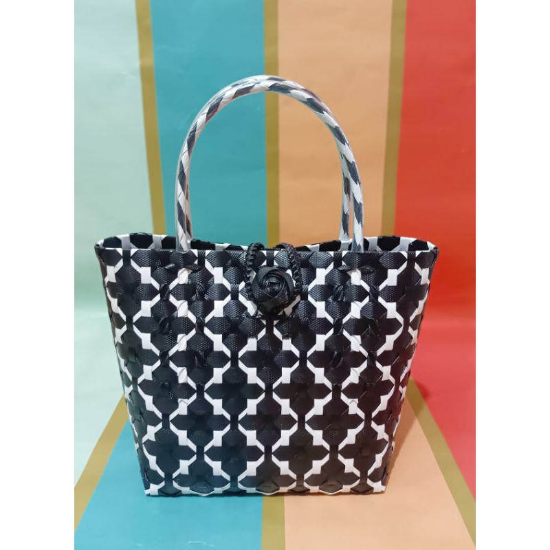 Beg anyaman/penan bag/Bakul anyaman handmade | Shopee Malaysia