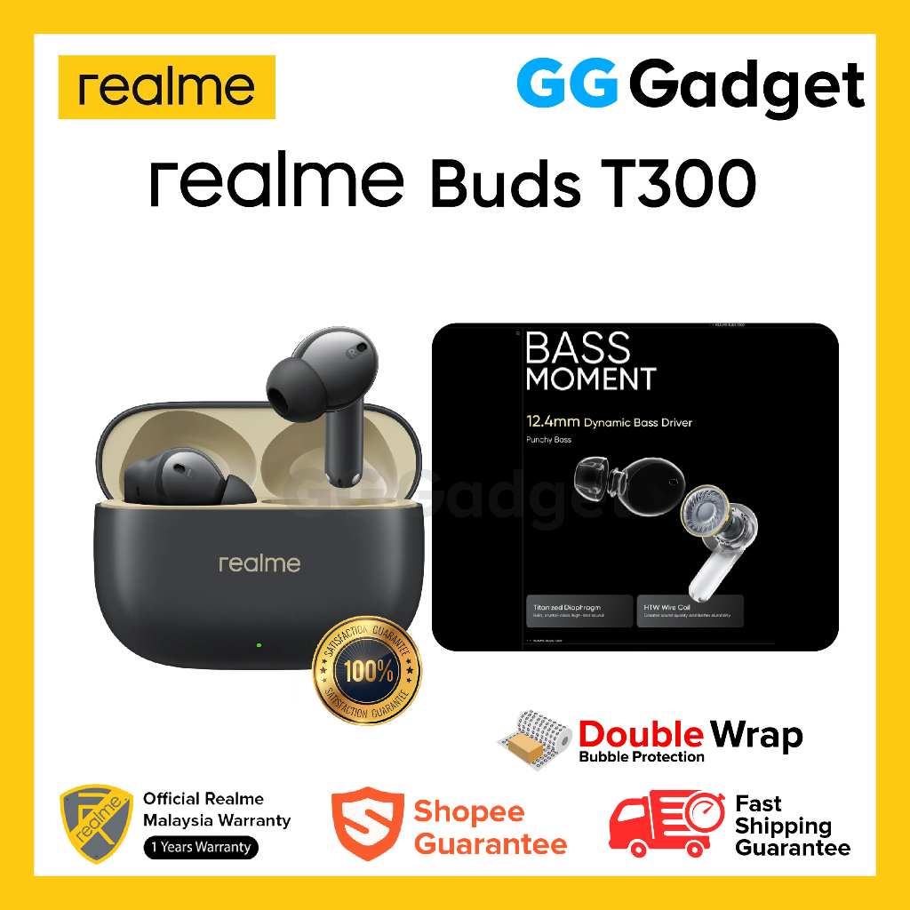 Realme earbuds shopee sale
