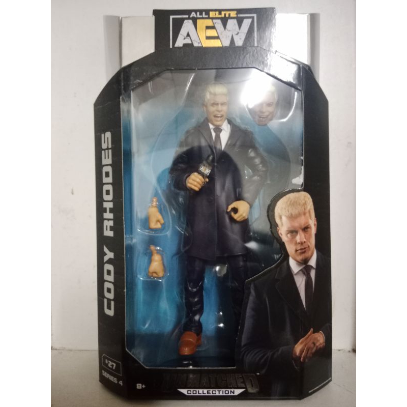 Jazwares Dustin Rhodes Action Figure - AEW Unmatched Series 1 - Wrestling Ufficiale Per Collezionisti - 3