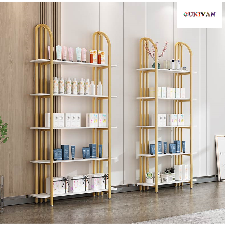 Display Rack Rak Paparan Beauty Salon Skincare Cosmetic Handbag Multi ...