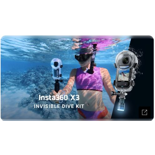 ArashiVision Insta360 X3InvisibleDiveKit