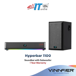 Hyperbar 1100 with Bass subwoofer & Mic Jack