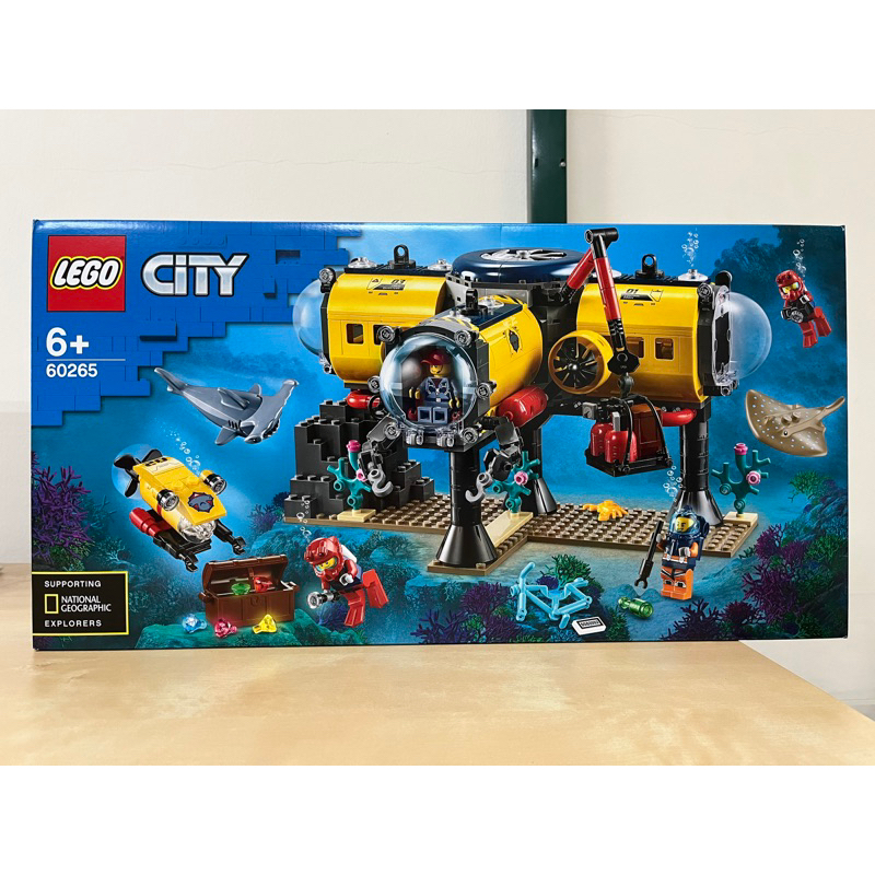 Lego 60265 City Ocean Exploration Base Misb minor dented box Shopee Malaysia