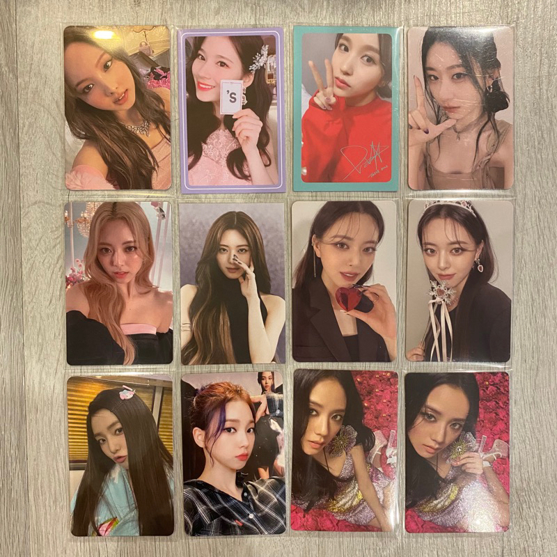 Wts Blackpink Red Velvet Twice Aespa Itzy Jisoo Irene Nayeon Mina Sana ...