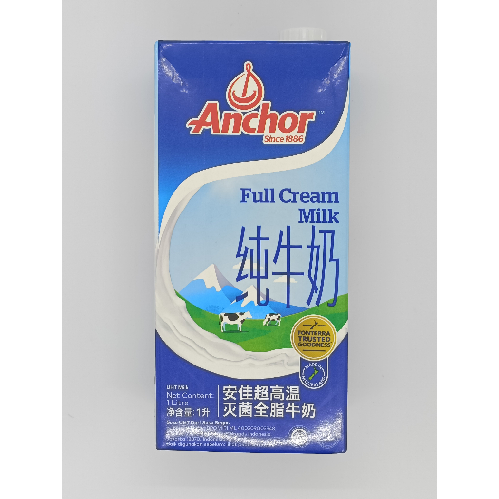 Anchor Full Cream Milk 1liter Shopee Malaysia