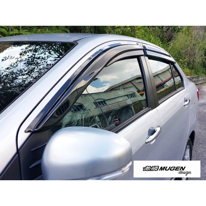Perodua Bezza 2016 17 18 19 20 21 22 23 24 Door Visor / Mugen Door ...