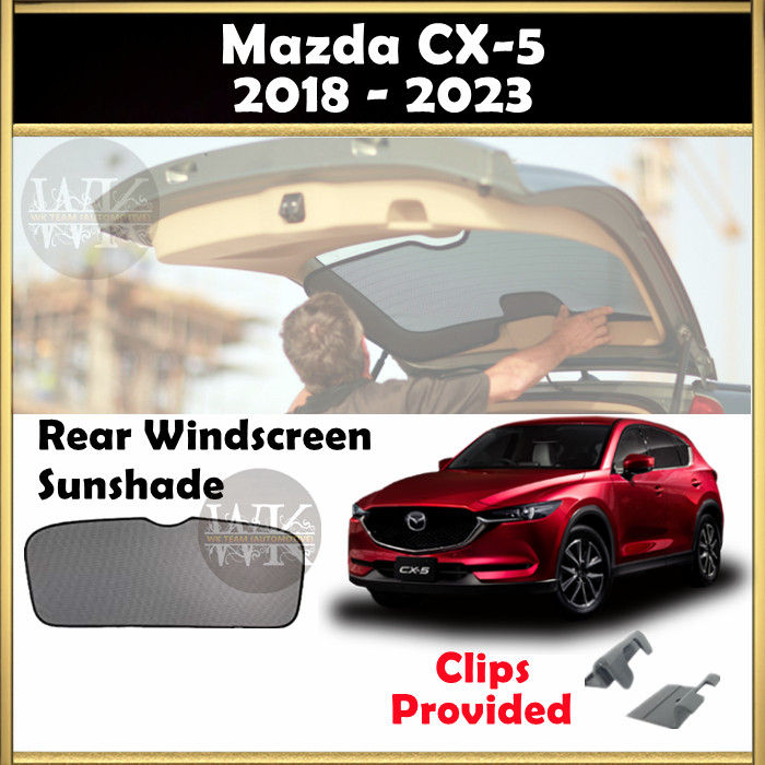 Mazda CX5 CX5 2018 2023 Rear Windscreen Window Sun Shade Sunshade (1