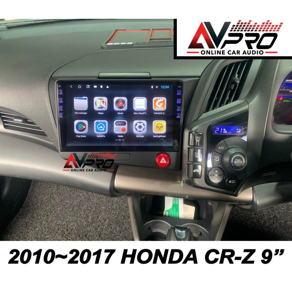 HONDA CRZ OEM 9" Android WiFi GPS USB MP4 Video player FREE Reverse