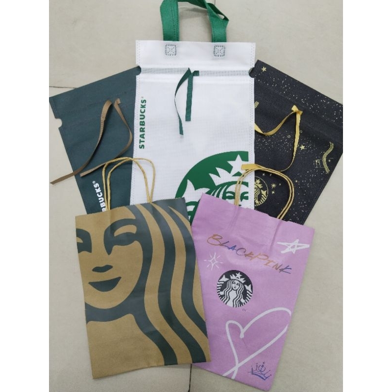 Starbucks Gift Bag / Starbucks Dust Bag / Recycle Bag / Paper Bag