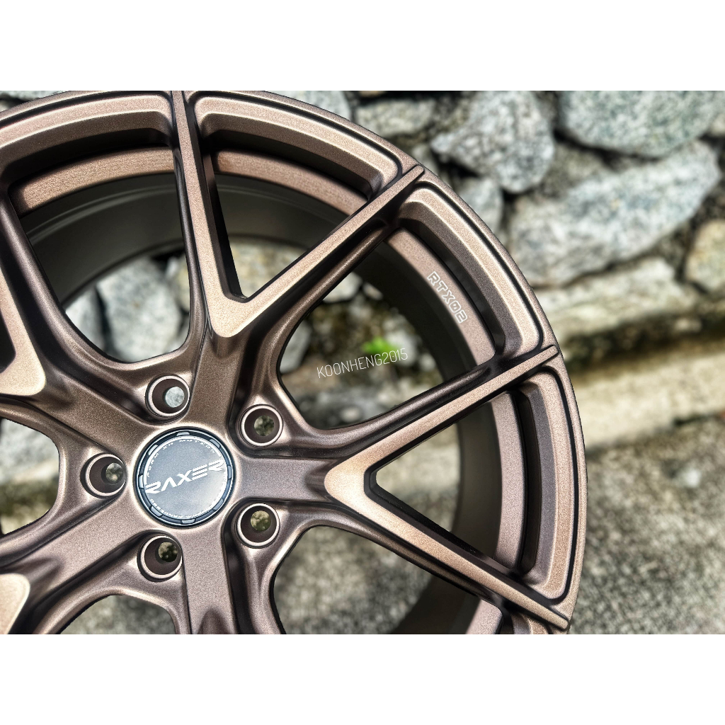 New Car Sport Rim RAXER WHEELS RTX02 with Flow Forming 18x8.5 5x113 ...