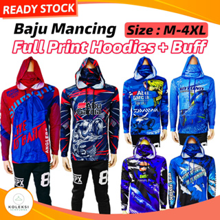 Penn Fishing SuperSport Memancing Hoodie Sweater Baju Bergaya