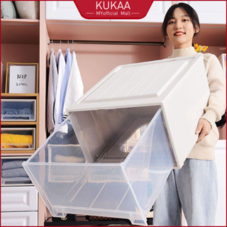 Storage Box with Wheel Drawer Type Clothes Storage Organizer Under